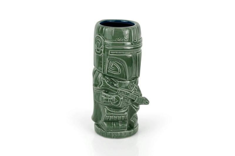 Geeki Tikis Star Wars: The Mandalorian Mando Din Djarin Bounty Hunter Tiki Mug | Official Star Wars: The Mandalorian Collectible Tiki Style Ceramic Cup | Holds 20 Ounces - Image 2